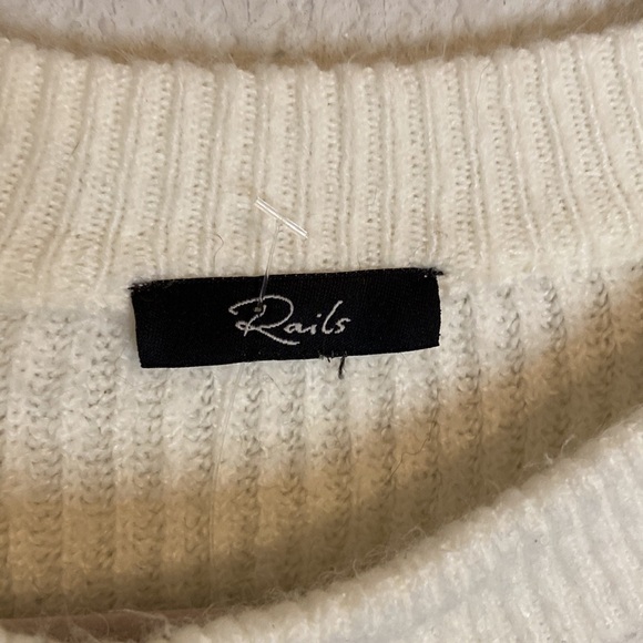 Rails Alexi Pullover sweater cold shoulder size small - Picture 2 of 7